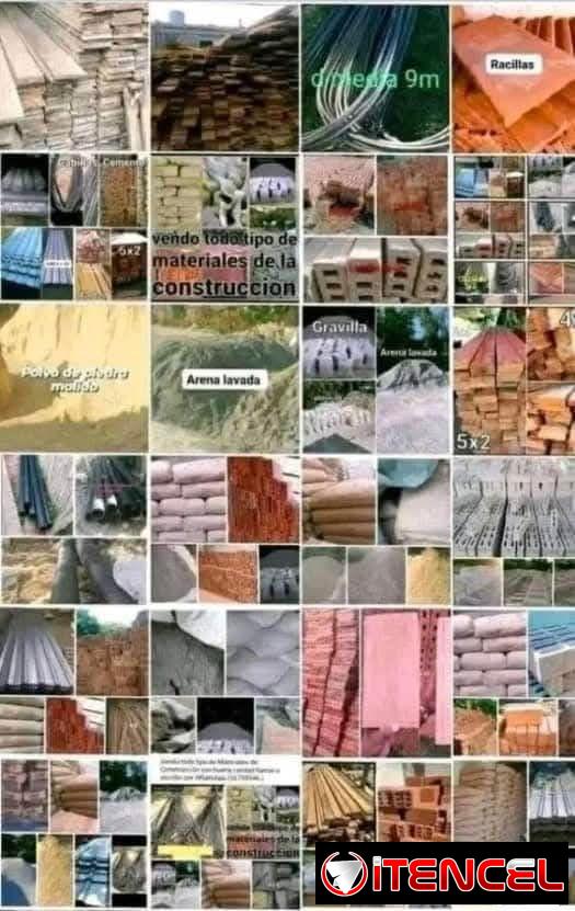 Venta de todo tipo de materiales para la construcción