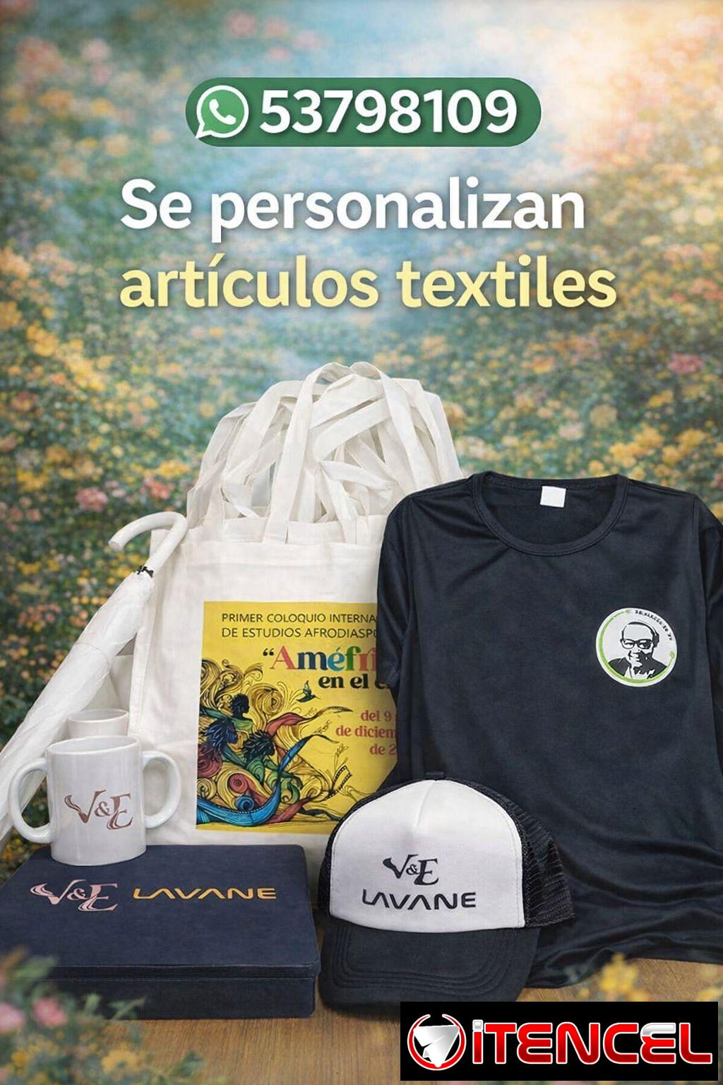 Necesitas Personalizar tus Artículos. Escribe al 53798109