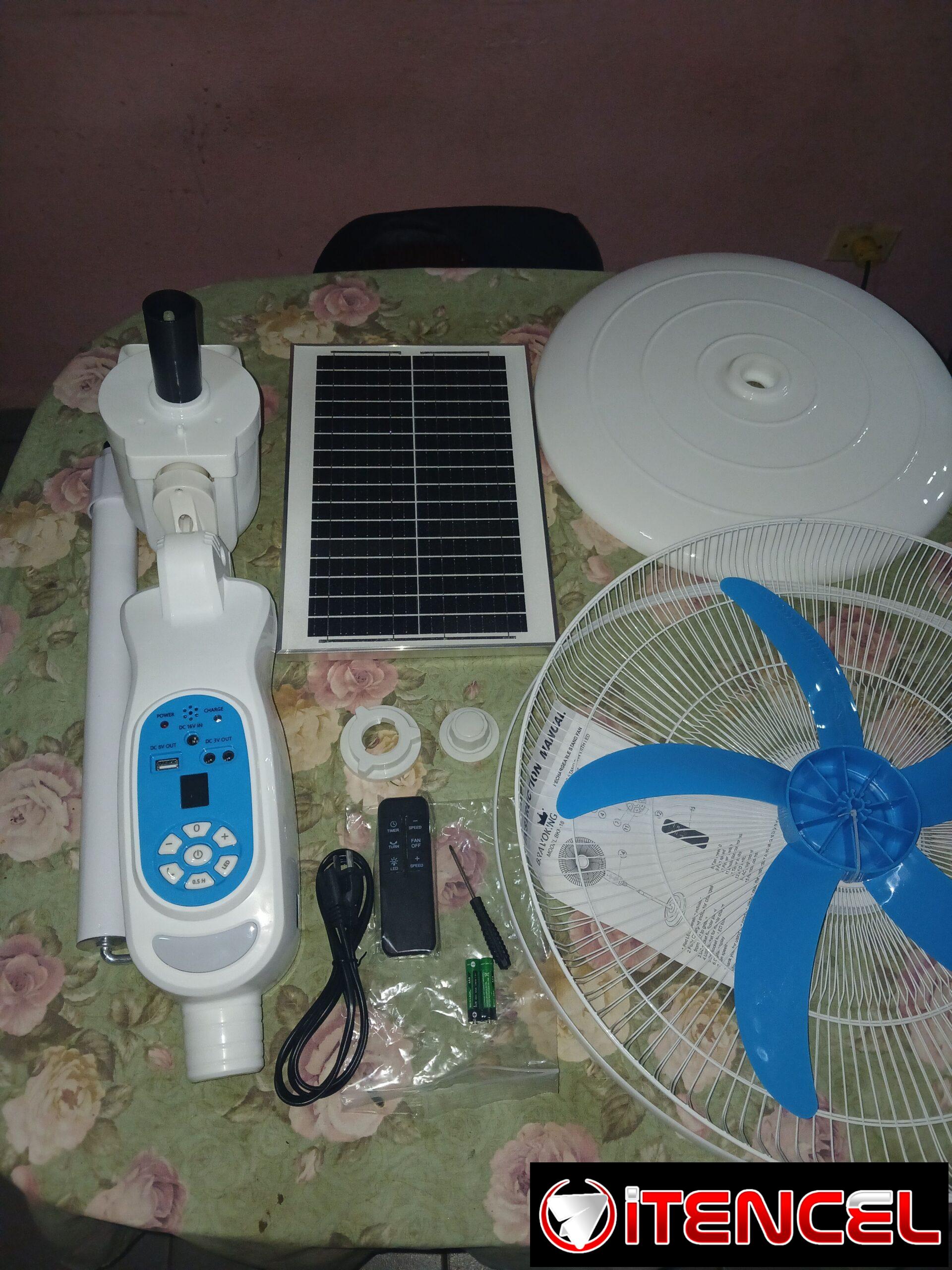 NUEVO Ventilador Recargable BRAVOKING de 18 Pulgadas