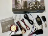 Alarmas STEELMATE de dos vías con llavero vipper y arranque a distancia para motos de combustión