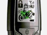 Alarmas STEELMATE de dos vías con llavero vipper y arranque a distancia para motos de combustión
