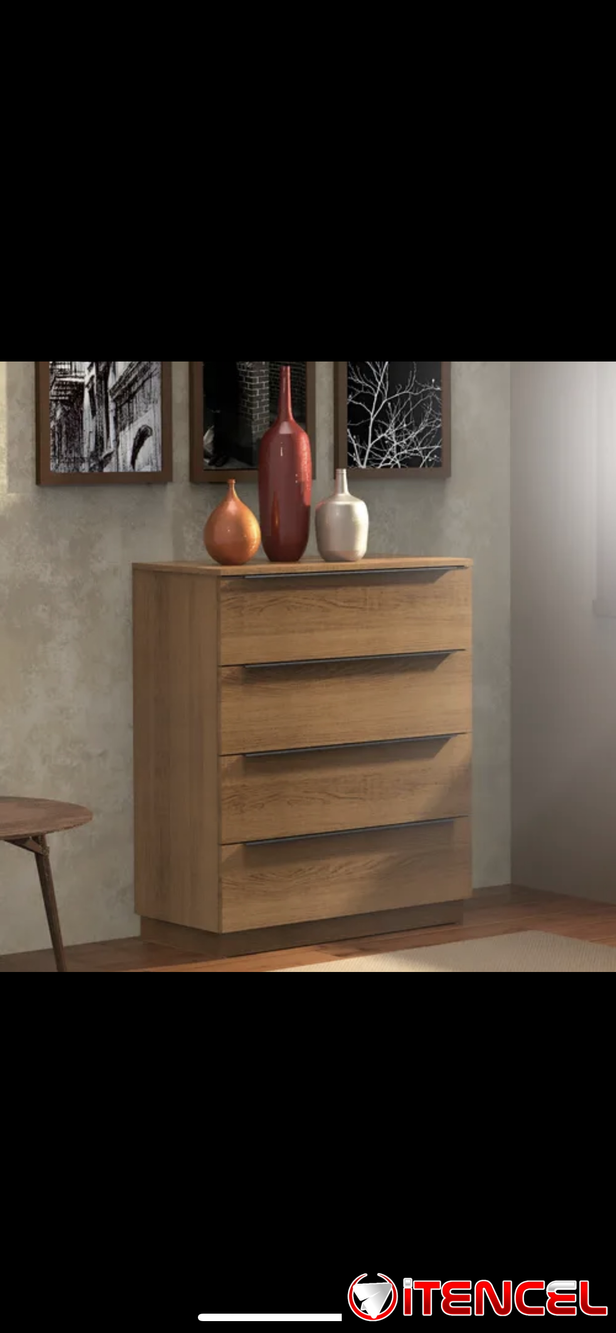 Gaveteros de 4 gavetas