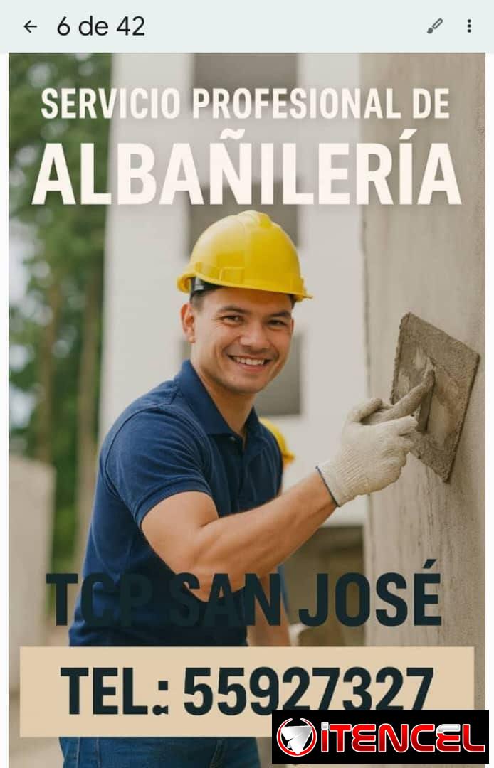 Albañil. Somos una Mipime.