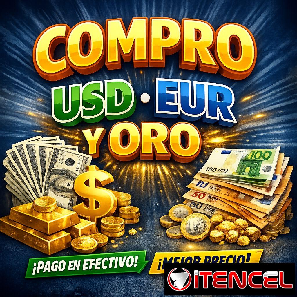Compro usd, dólar y oro