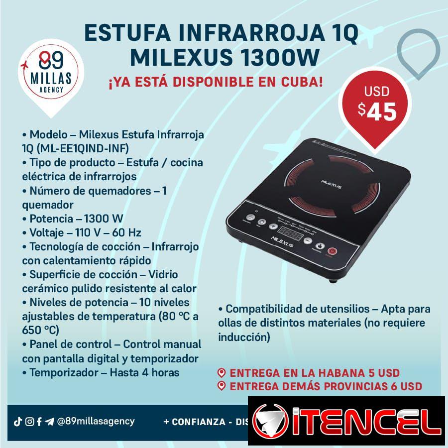 Cocina Infrarrojo Marca Milexus