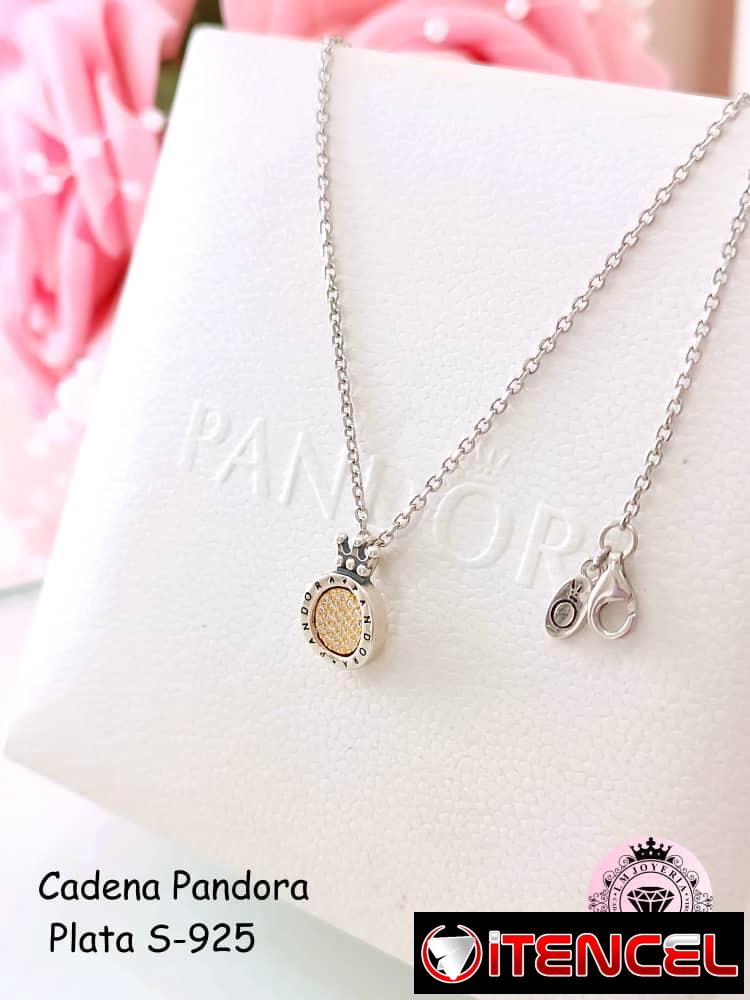 Cadenas Pandora plata S-925. LM joyería.