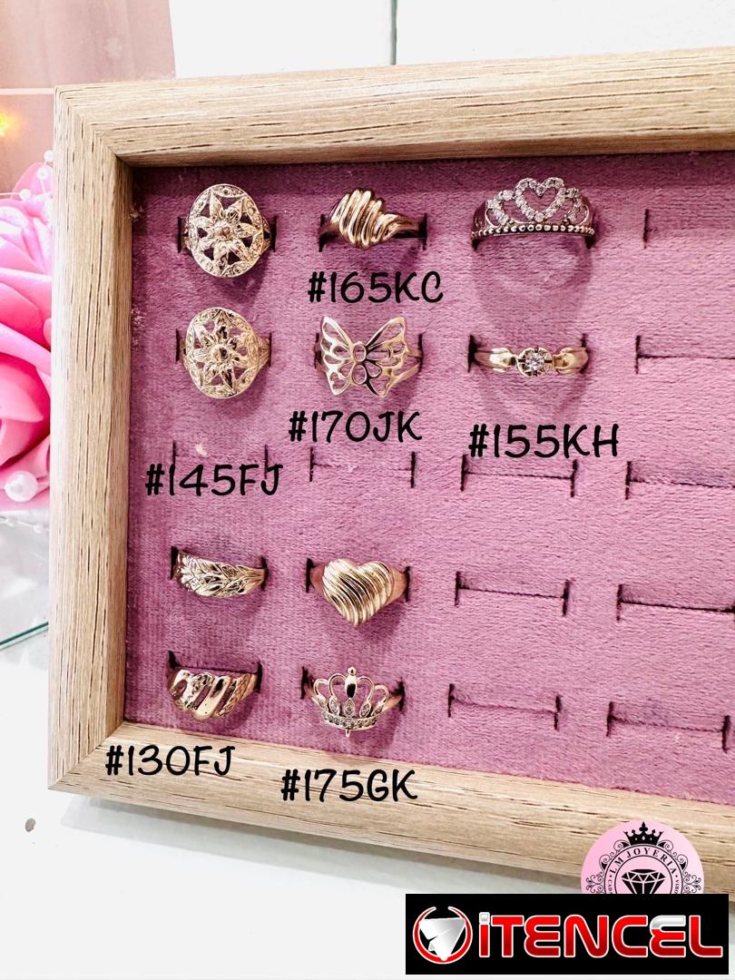 Anillos Oro 10k. LM joyería