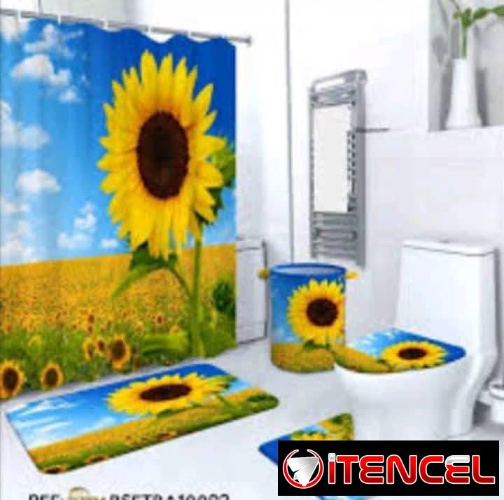 💦Set para baños de 5 piezas 🛀 ✅Diseños tal y como se ve en las fotos 📸