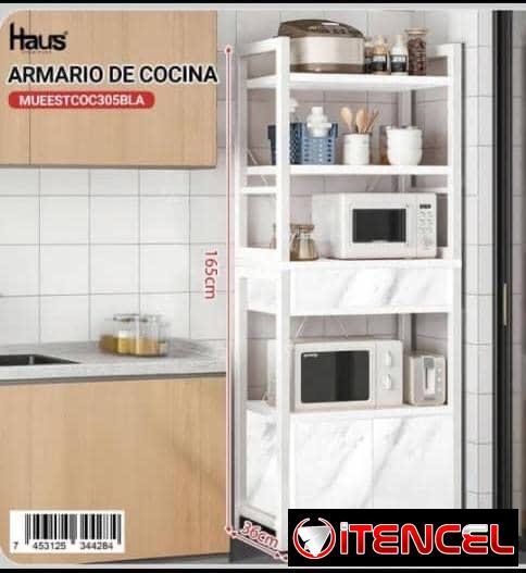 👩🏻‍🍳Armarios para cocinas ✅Metal con PVC 🏷️$165 usd 🚚 Mensajería disponible