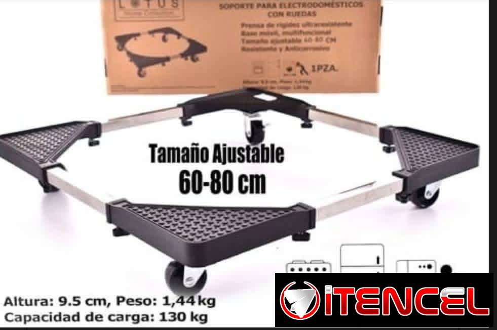 ➡️Bases ajustables para electrodomésticos ✅ De 40-60 cm ✅ De 60-80 cm 👀Caracteristica en las fotos