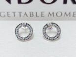 Aretes Pandora S-925. LM joyería