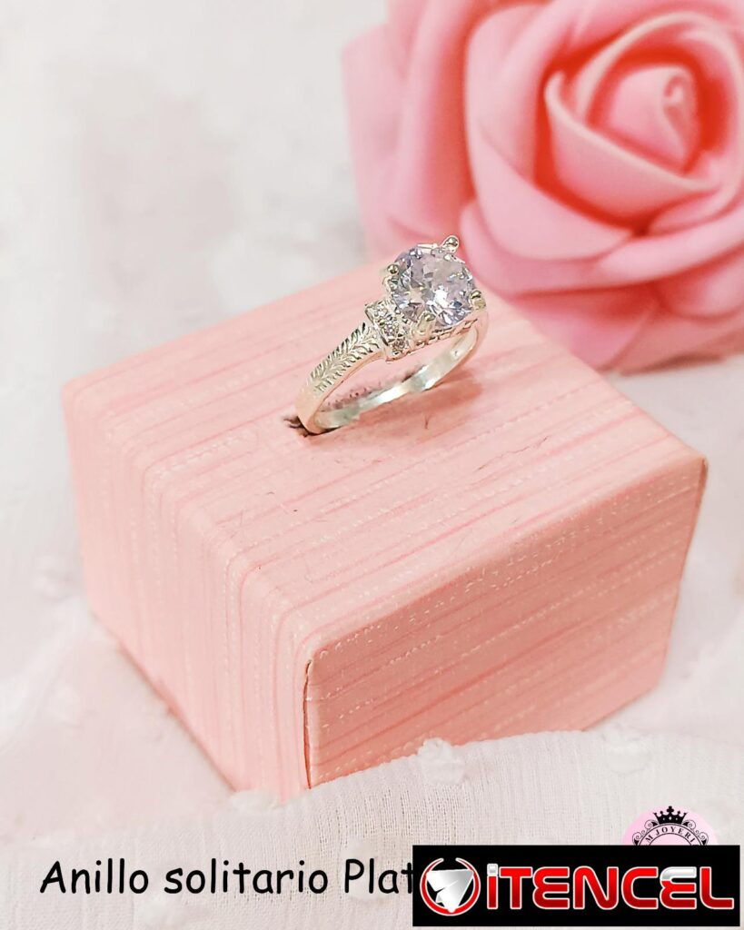 Anillos de compromiso en Plata S-925. LM joyería. — foto 6