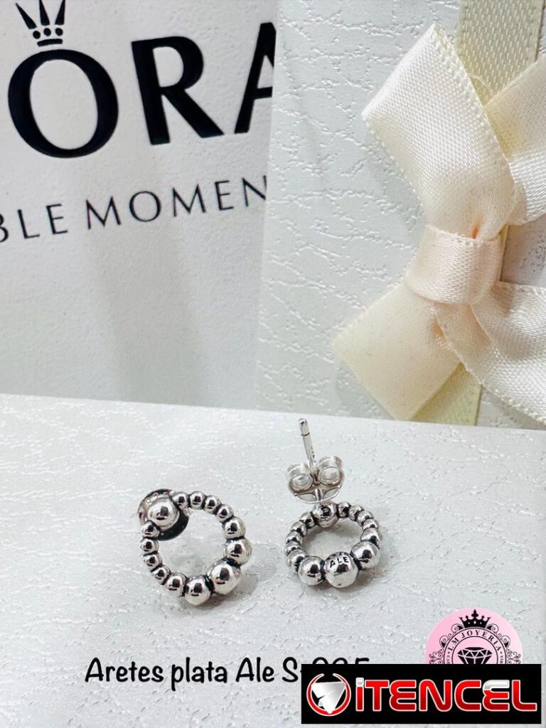 Aretes Pandora S-925. LM joyería — foto 9