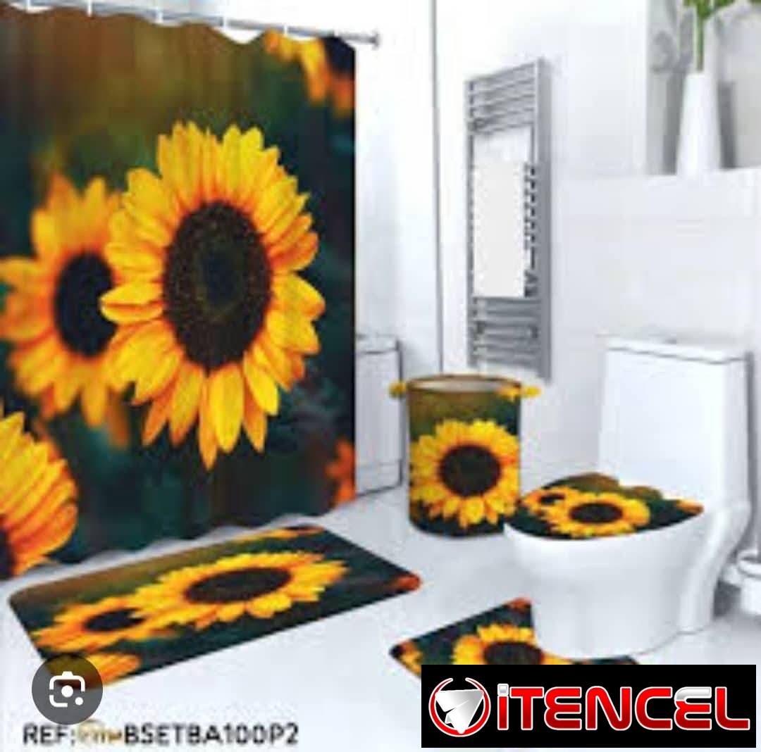 💦Set para baños de 5 piezas 🛀 ✅Diseños tal y como se ve en las fotos 📸