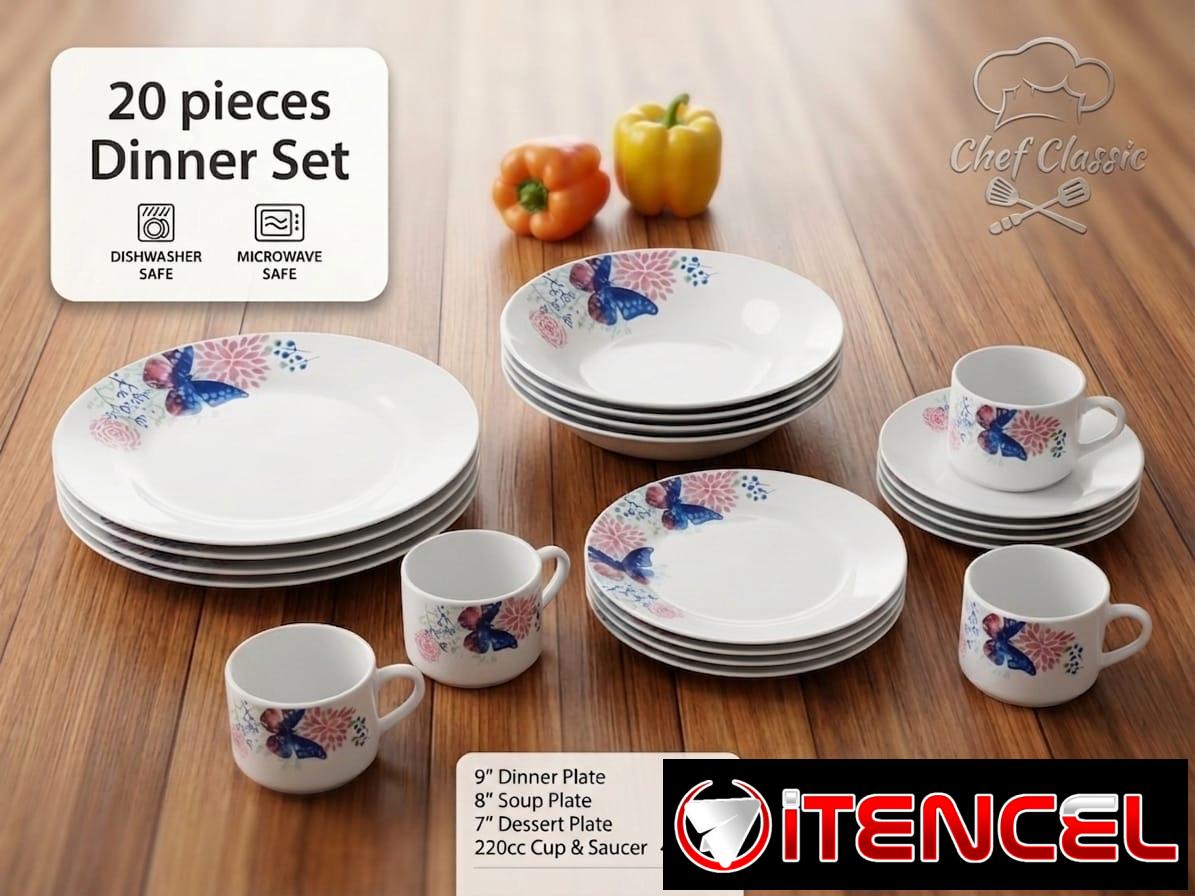 🍽️Juegos de vajillas de 20 piezas