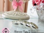 Alianzas Plata S-925. LM joyería.