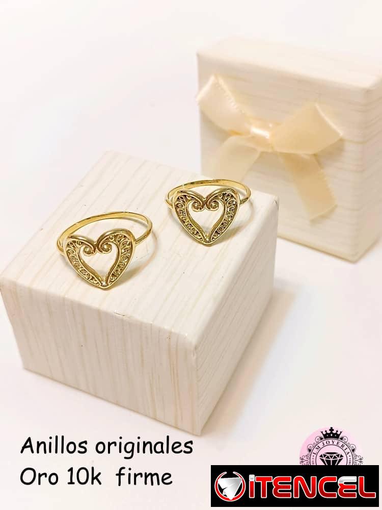 Anillos Oro 10k. LM joyería