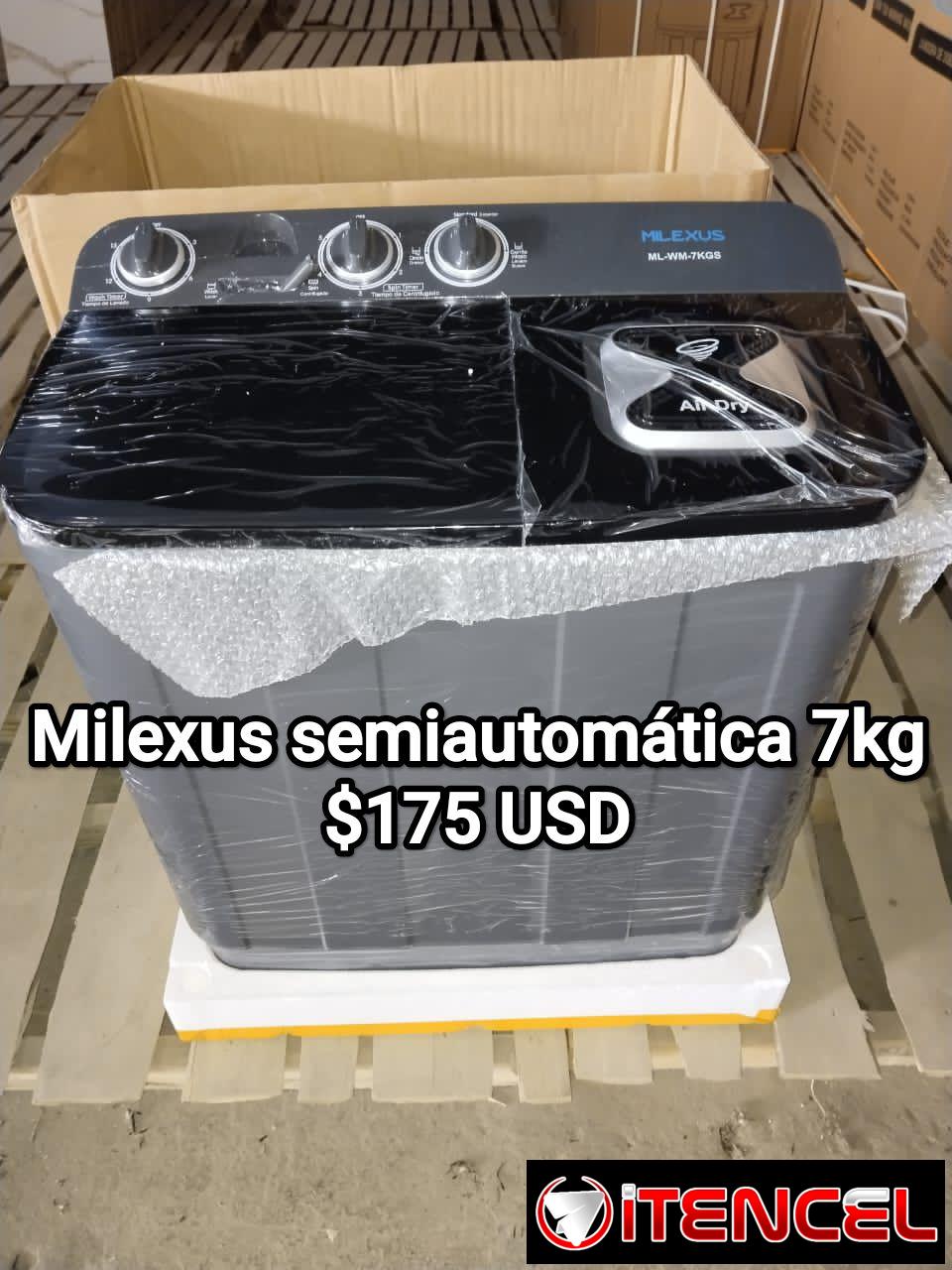 Lavadora milexus 7kg