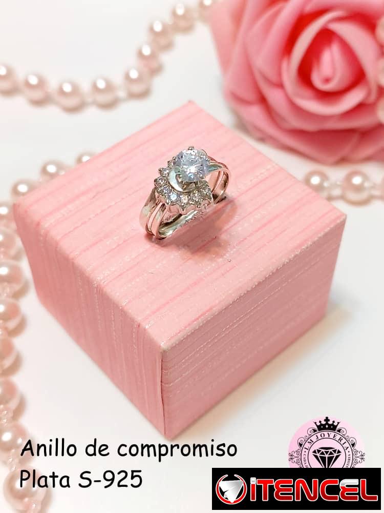 Anillos de compromiso en Plata S-925. LM joyería.