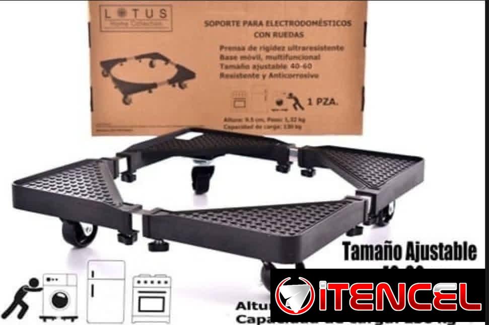 ➡️Bases ajustables para electrodomésticos ✅ De 40-60 cm ✅ De 60-80 cm 👀Caracteristica en las fotos
