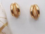 Aretes originales Oro10k. LM joyería. Van Cleef, Nuditos y otros