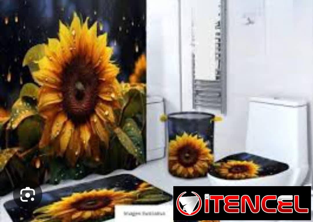 💦Set para baños de 5 piezas 🛀 ✅Diseños tal y como se ve en las fotos 📸