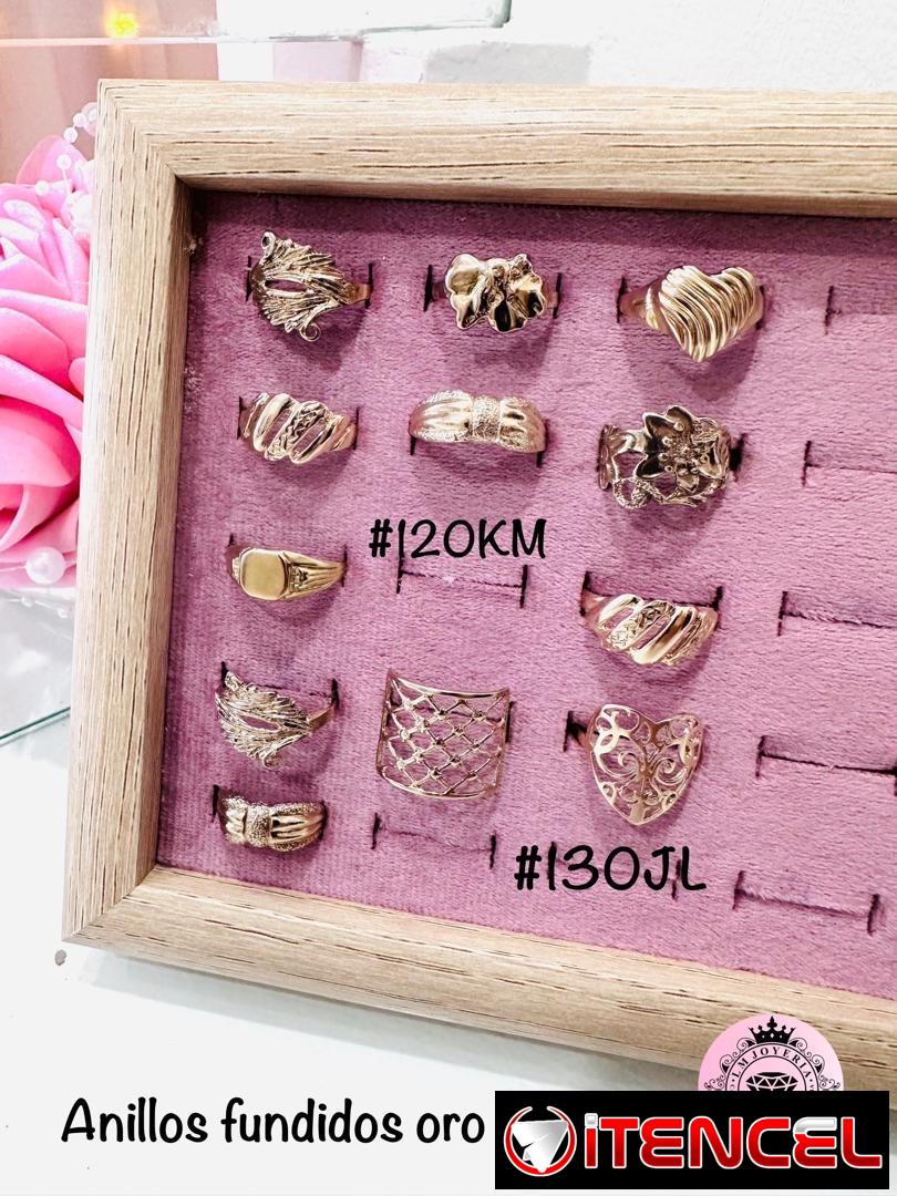 Anillos Oro 10k. LM joyería