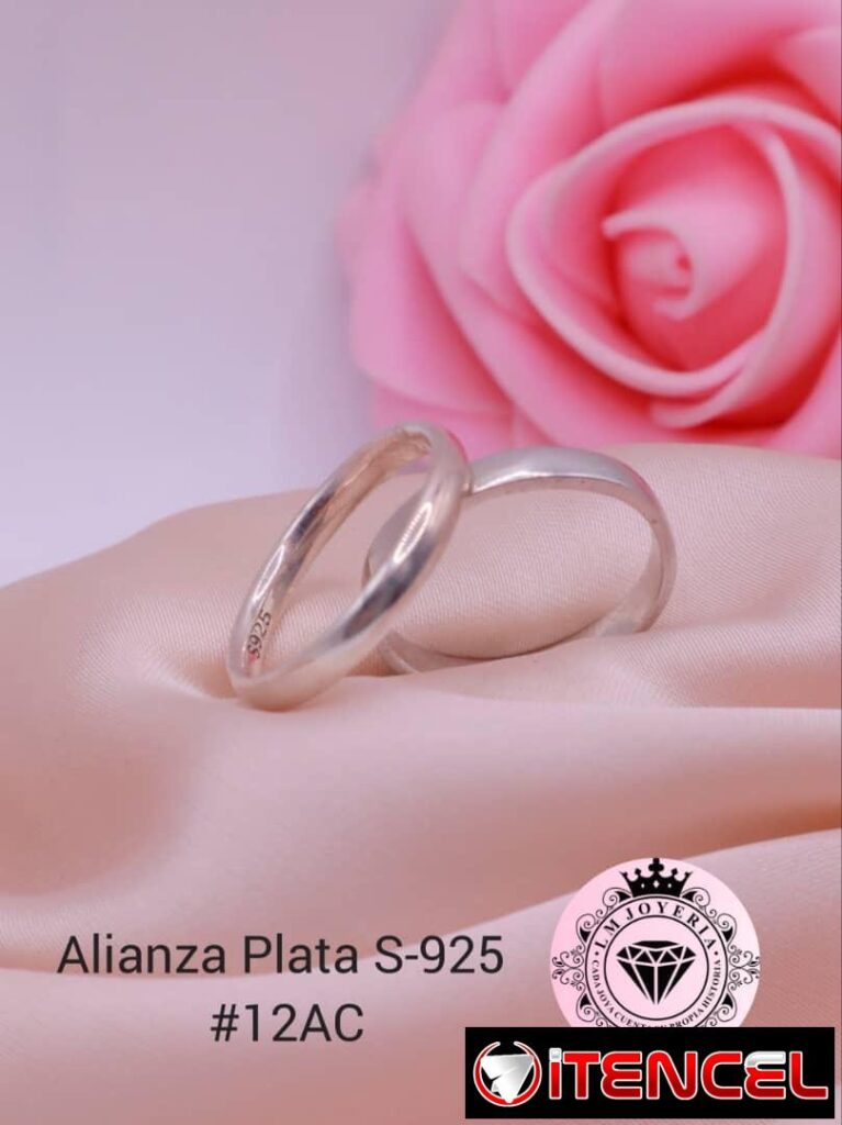 Alianzas Plata S-925. LM joyería. — foto 8