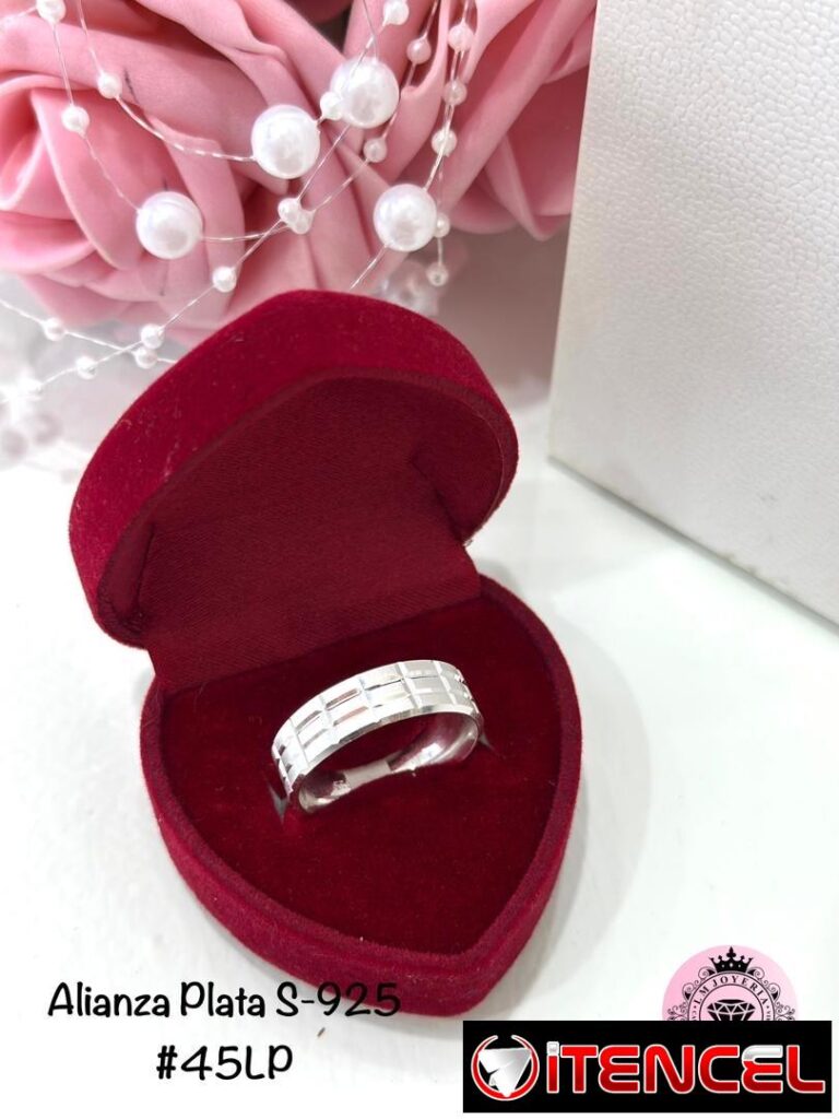 Alianzas Plata S-925. LM joyería. — foto 6