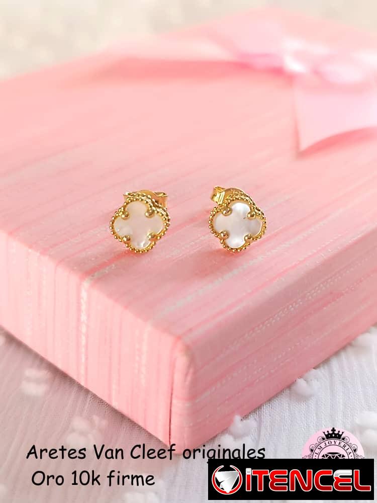Aretes originales Oro10k. LM joyería. Van Cleef, Nuditos y otros — foto 7