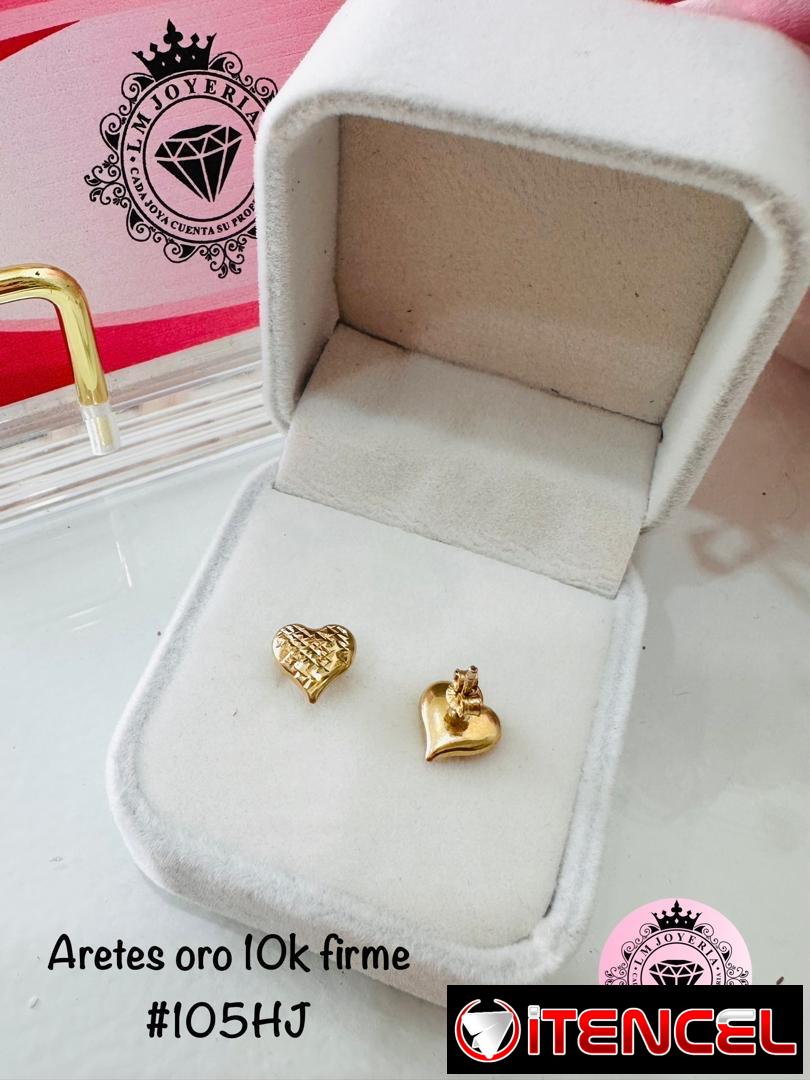 Aretes originales Oro10k. LM joyería. Van Cleef, Nuditos y otros