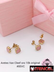 Aretes originales Oro10k. LM joyería. Van Cleef, Nuditos y otros