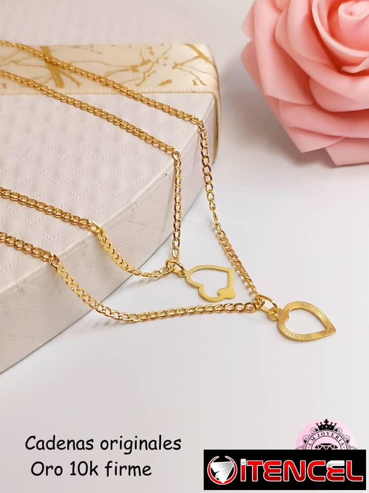 Cadenas originales Oro10K. LM joyería