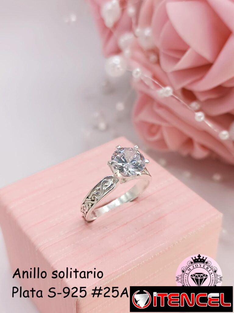 Anillos de compromiso en Plata S-925. LM joyería. — foto 1