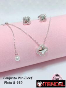Joyas Van Cleef en Plata S-925. LM joyería, más modelos disponibles. Garantia en su compra