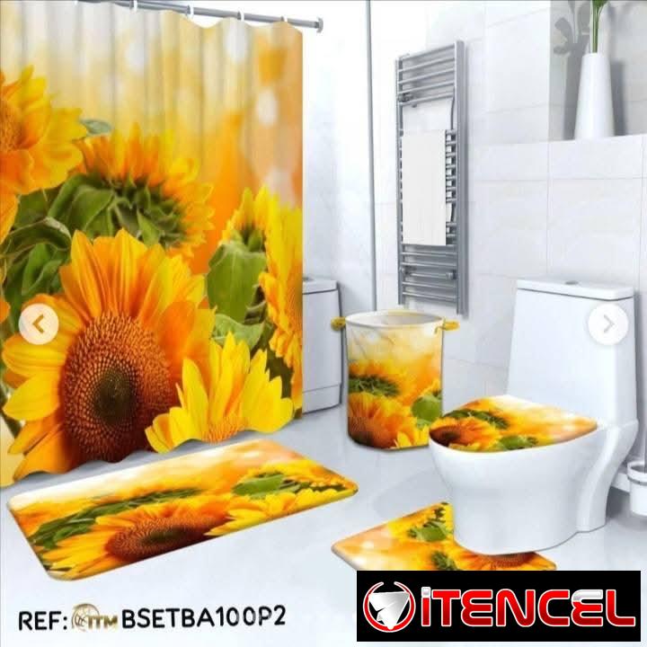 💦Set para baños de 5 piezas 🛀 ✅Diseños tal y como se ve en las fotos 📸