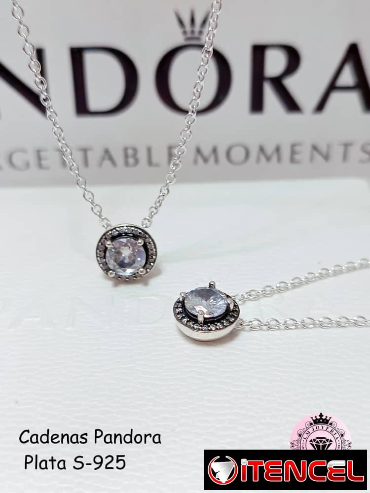 Cadenas Pandora plata S-925. LM joyería.