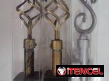 cortineros expandibles de 1.60 a 3 metros