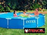 Piscina redonda nueva en caja