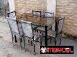 Juegos de comedor de Hierro