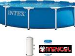 Piscina redonda nueva en caja