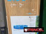 Piscina redonda nueva en caja