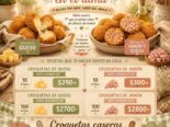 Venta de Croquetas DITU de Pollo, jamón y queso, Bolitas de Queso, Bolitas de Jamón y Queso. Además de vender Panetelas y Cakes.