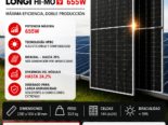 🚨 PANELES SOLARES BIFACIALES LONGI HI-MO 9 DE 655W 🚨