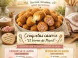Croquetas de Pollo, Queso, Jamón. Bolitas de Queso, Bolitas de Queso y Jamón