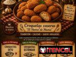 Venta de Croquetas DITU de Pollo, jamón y queso, Bolitas de Queso, Bolitas de Jamón y Queso. Además de vender Panetelas y Cakes.