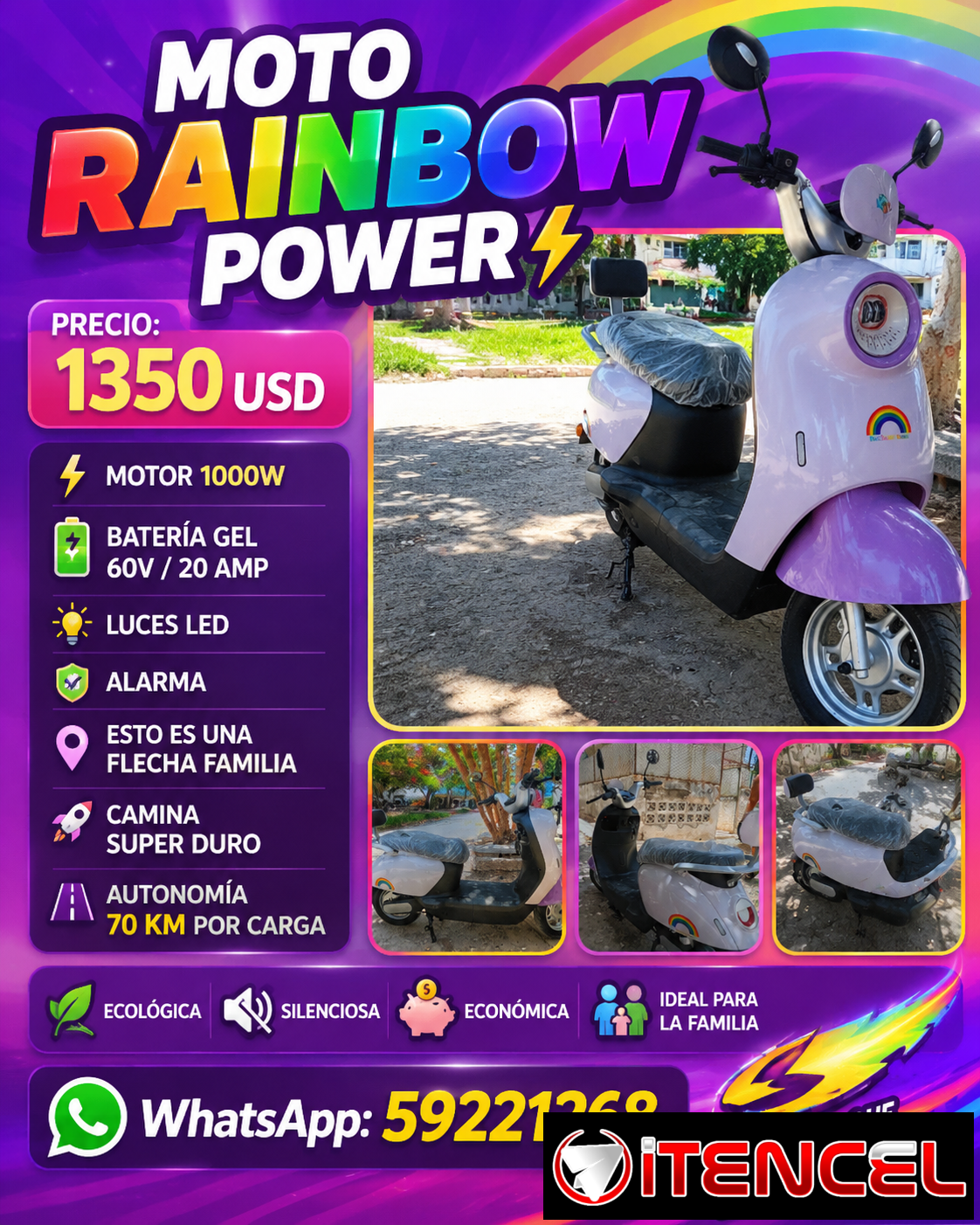 *MOTO RAINBOW POWER*