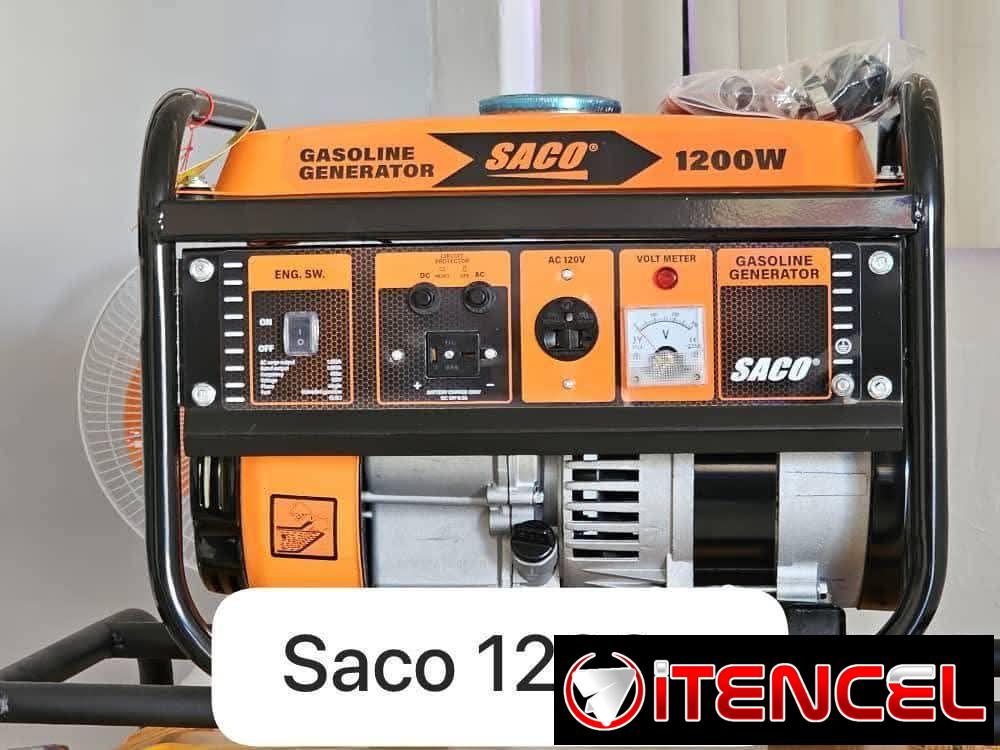 GENERADOR ELÉCTRICO SACO 1200 W