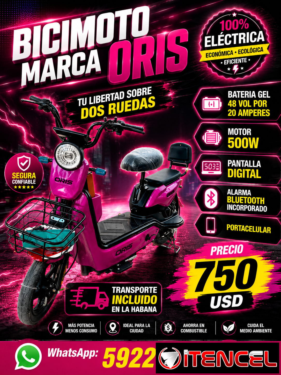 *BICIMOTO MARCA ORIS*