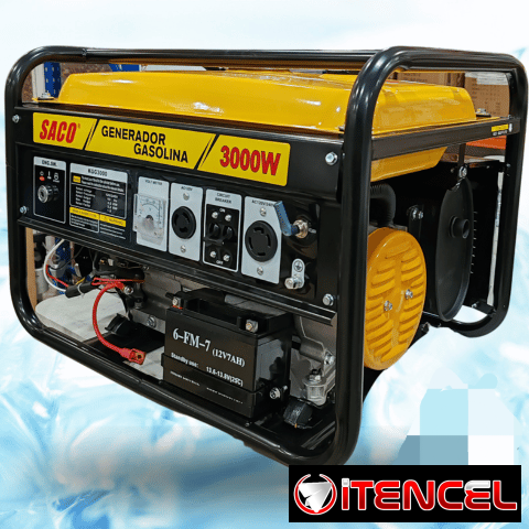 GENERADOR ELÉCTRICO 3000 W
